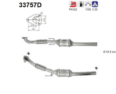 Katalysator für AUDI SEAT VW A3 LEON TOLEDO II BORA I Variant GOLF IV NEW
