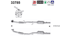 Katalysator hinten für SEAT SKODA VW CORDOBA IBIZA III IV SC FABIA I Combi