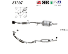 Katalysator hinten für SEAT SKODA VW CORDOBA IBIZA III FABIA I Combi Stufenheck