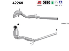 Katalysator für AUDI SEAT SKODA VW A1 Sportback IBIZA IV SC ST TOLEDO