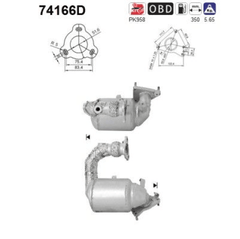 Katalysator für NISSAN RENAULT QASHQAI / +2 I X-TRAIL II KOLEOS