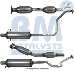 Katalysator für TOYOTA PRIUS Liftback