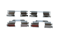 Zubehörsatz Scheibenbremsbelag Hinterachse für FORD MAN VOLVO GALAXY II KUGA I