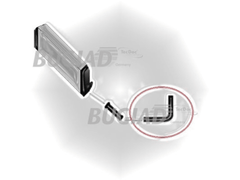 Ladeluftschlauch links für FIAT DOBLO Pritsche/Fahrgestell Kombi Cargo