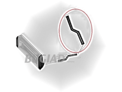 Ladeluftschlauch für CITROËN FIAT PEUGEOT BERLINGO MULTISPACE JUMPER II Kasten