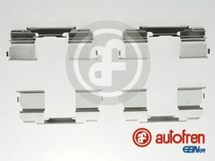 Zubehörsatz Scheibenbremsbelag Vorderachse Hinterachse für CITROËN FIAT IVECO