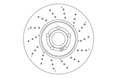 2x Bremsscheibe Vorderachse für MERCEDES-BENZ A-KLASSE CLA Shooting Brake GLA