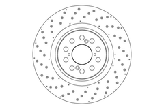 2x Bremsscheibe Vorderachse für HONDA CIVIC IX X Schrägheck