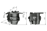 Kraftstofffilter für CITROËN FORD MAZDA PEUGEOT TOYOTA C1 C2 C3 I Pluriel II