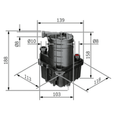 Kraftstofffilter für RENAULT CLIO III Grandtour MODUS / GRAND Kasten/Schrägheck