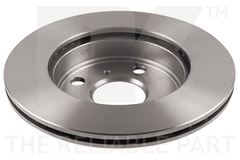 2x Bremsscheibe Vorderachse für TOYOTA STARLET