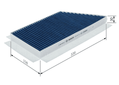 Filter Innenraumluft für PEUGEOT THINK 206+ 206 Schrägheck CC SW Stufenheck Van