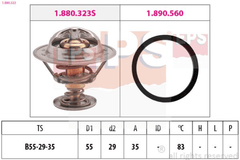 Thermostat Kühlmittel für CITROËN FIAT LANCIA PEUGEOT RENAULT SUZUKI TOYOTA