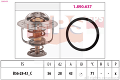 Thermostat Kühlmittel für NISSAN OPEL RENAULT TRUCKS INTERSTAR Kasten Bus