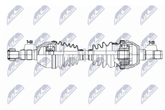 Antriebswelle Vorderachse links für OPEL ASTRA J Caravan GTC Stufenheck