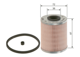 Kraftstofffilter für CITROËN MITSUBISHI NISSAN OPEL RENAULT SUZUKI VOLVO XM