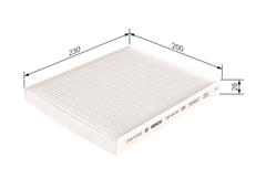 Filter Innenraumluft für ALFA ROMEO GIULIETTA Kasten/Schrägheck