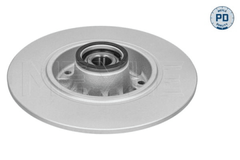 2x Bremsscheibe Hinterachse für RENAULT FLUENCE MEGANE III Schrägheck Coupe