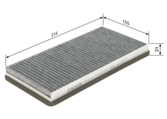 Filter Innenraumluft für PEUGEOT PORSCHE 406 Break Coupe 911 Cabriolet