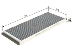 Filter Innenraumluft für AUDI VW 80 B4 Stufenheck Avant A4 B5 CABRIOLET B3 COUPE