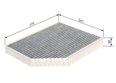Filter Innenraumluft für AUDI PORSCHE A4 Allroad B8 Avant A5 Sportback
