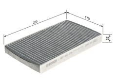 Filter Innenraumluft für CITROËN PEUGEOT DS C2 C3 PICASSO I Pluriel C4 Coupe