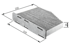 Filter Innenraumluft für MERCEDES-BENZ 124 Stufenheck CLS E-KLASSE T-Model