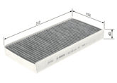 Filter Innenraumluft für CITROËN PEUGEOT C5 II Break C6 Kasten/Kombi 407 SW