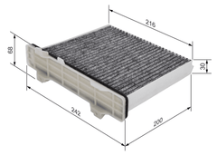 Filter Innenraumluft für MITSUBISHI PAJERO II Canvas Top III IV CLASSIC PININ I