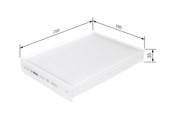 Filter Innenraumluft für NISSAN RENAULT DACIA X-TRAIL III KOLEOS II ZOE DOKKER