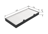 Filter Innenraumluft für IVECO IRISBUS EUROCARGO I-III IV V EUROMIDI