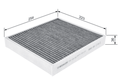 Filter Innenraumluft für AUDI SEAT SKODA VW A1 Sportback IBIZA IV SC ST TOLEDO