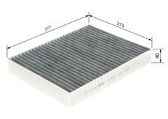 Filter Innenraumluft für PORSCHE VW CAYENNE TOUAREG VAN