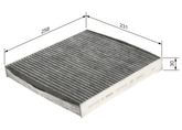 Filter Innenraumluft für OPEL ASTRA G Stufenheck Caravan CC Coupe Cabriolet