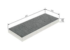 Filter Innenraumluft für CITROËN FIAT LANCIA PEUGEOT C8 Van ULYSSE PHEDRA 807