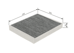 Filter Innenraumluft für OPEL CHEVROLET CADILLAC AMPERA-E ASTRA K Sports Tourer