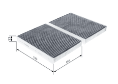 Filter Innenraumluft für BMW ROLLS-ROYCE 5 Touring 6 Gran Turismo 7 8 Coupe