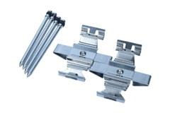 Zubehörsatz Scheibenbremsbelag Vorderachse für MERCEDES-BENZ C-KLASSE