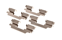 Zubehörsatz Scheibenbremsbelag Hinterachse für OPEL SUZUKI AGILA SPLASH SWIFT