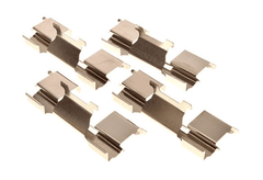 Zubehörsatz Scheibenbremsbelag Hinterachse für CITROËN FIAT FORD IVECO PEUGEOT