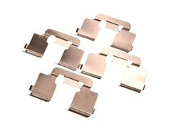 Zubehörsatz Scheibenbremsbelag Hinterachse für CITROËN FIAT PEUGEOT TOYOTA