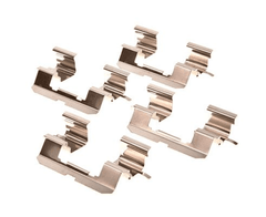 Zubehörsatz Scheibenbremsbelag Vorderachse für TOYOTA YARIS