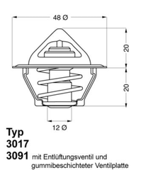 Thermostat Kühlmittel für OPEL DAEWOO ASCONA B C CC ASTRA F Stufenheck Caravan