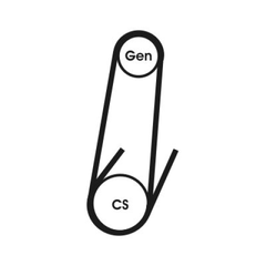 Keilrippenriemen für BMW R 1100 1150 1200