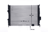 Kühler Motorkühlung für NISSAN QASHQAI / +2 I