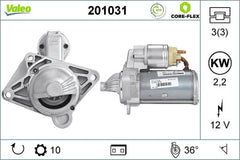 Anlasser Starter für RENAULT OPEL NISSAN MASTER III Kasten Pritsche/Fahrgestell