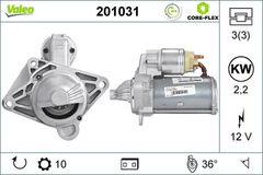 Anlasser Starter für NISSAN OPEL RENAULT QASHQAI / +2 I X-TRAIL II NV400 Kasten