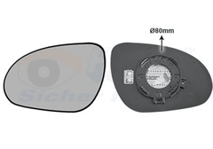 Spiegelglas Außenspiegel links für HYUNDAI i30 Kombi