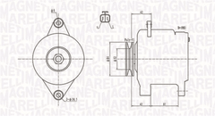 Lichtmaschine Generator für NISSAN ALMERA II Hatchback PICK UP X-TRAIL I
