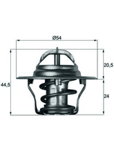 Thermostat Kühlmittel für AUSTIN CHRYSLER FORD MAZDA MG NISSAN OPEL ROVER